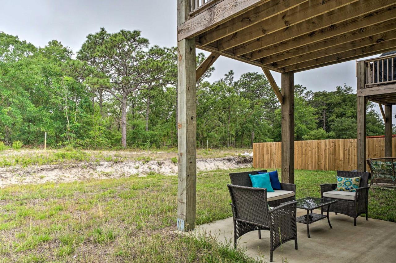 Modern Coastal Condo With Patio 1 Mi To Beaches! Carolina Beach Exteriör bild